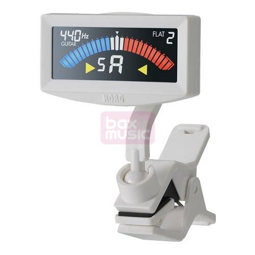 Korg PitchCrow-G chromatisch clip-on stemapparaat wit
