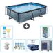 EXIT Toys EXIT Rechthoekig Stone Frame Zwembad - 300 x 200 x 65 cm