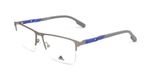 Adidas SP5068 015 Rechthoekig Metaal Zilver 55 mm