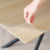 TRENTE Tafelbeschermer - Transparant Tafelzeil - 80x170cm - 3mm Dik
