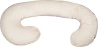 Merkloos / Sans marque AP Onderdelen B.V. Body pillow - 240 cm - 100% katoen - crème geruit