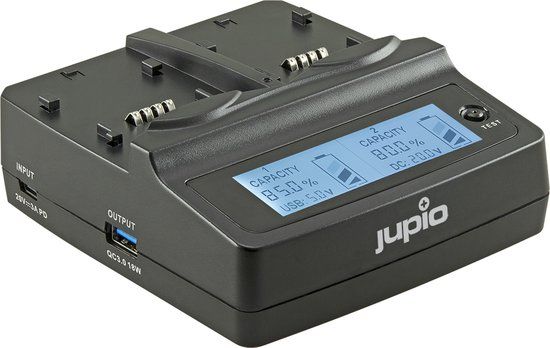 Jupio Duo Charger - Camera Charger - Universal