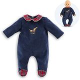 Corolle Poppen Pyjama - Marineblauw - Poppenkleding 42cm