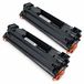 HP LaserJet Cartouches d'impression CB435A (35A), 2-pack, 1500 pages