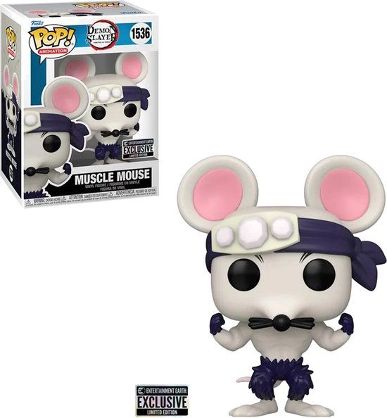 Funko Pop! Demon Slayer Muscle Mouse #1536 EE Exclusive