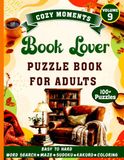 Book Lover Puzzle Book for Adults