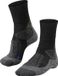 FALKE TK1 Cool anti-blaar dik lyocell functioneel materiaal wandelsokken heren zwart - maat 44-45