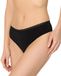 Nur Die Daily Micro String Tanga van microvezel, naadloos ondergoed met kant, onzichtbaar onder kleding, zachte slip, string voor dames, zwart.