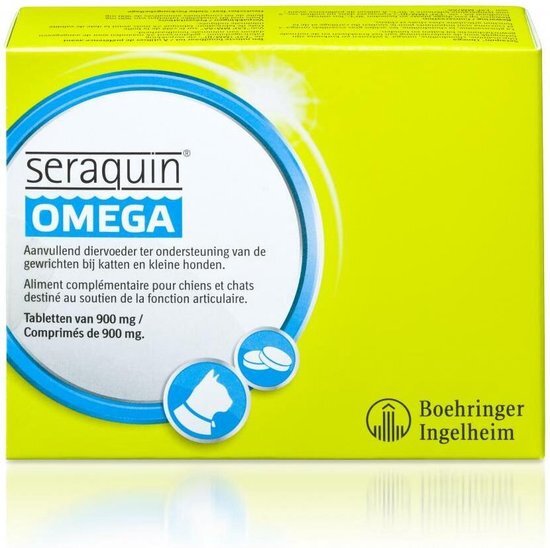 Seraquin Omega Kat Kauwtabletten 60 stuks