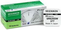 Seiko SR626SW 377 Horloge Batterij - 2 stuks