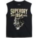 Superdry Archive aansluitende tanktop met versieringen - Dames - Vesten