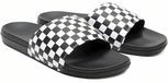 Vans Heren Men Action Sports Surf FTW Sneaker Mn La Costa Slide-On (Checkerboard) Truwht/Blk