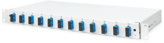 Digitus DN-96321/9 Glasvezeladapter SC 1 stuk(s) Grijs