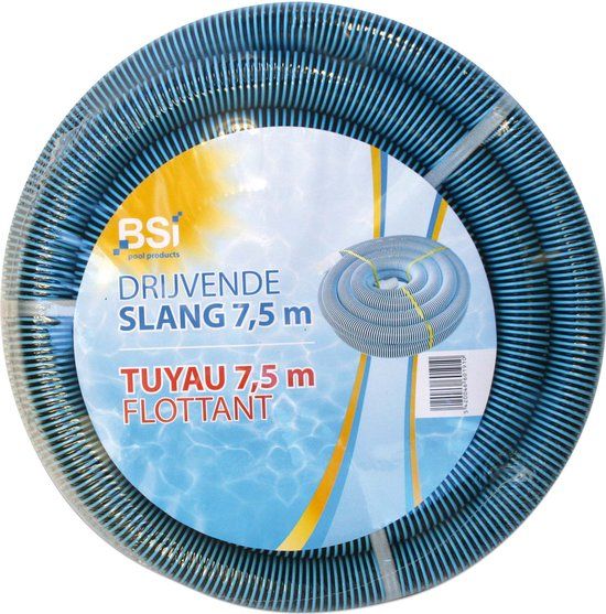 BSI - Drijvende Slang - Zwembad - Spa - 7,5 m - Blauw