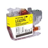Brother LC-422 XL-Y, geel, pour MFC-J5340, MFC-J5345, MFC-J5740, MFC-J6540, MFC-J6590, MFC-J6940