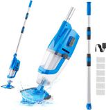 VEVOR Pool Vacuum 100 L/Min Oplaadbare Zwembadreiniger met Verlengstok