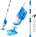 VEVOR Pool Vacuum 100 L/Min Oplaadbare Zwembadreiniger met Verlengstok