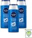 NIVEA MEN Strong Power Shampoo - 250 ml (3 pièces)