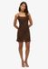 Superdry Mini-slipdress met schuine snede - Dames - Jurken - Viscose - Mouwloos - Leona Leopard - UK14-EU42