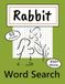 Rabbit Word Search Puzzles: Fun Easter & Spring Activity Book for Teens, Adults & Bunny Lovers