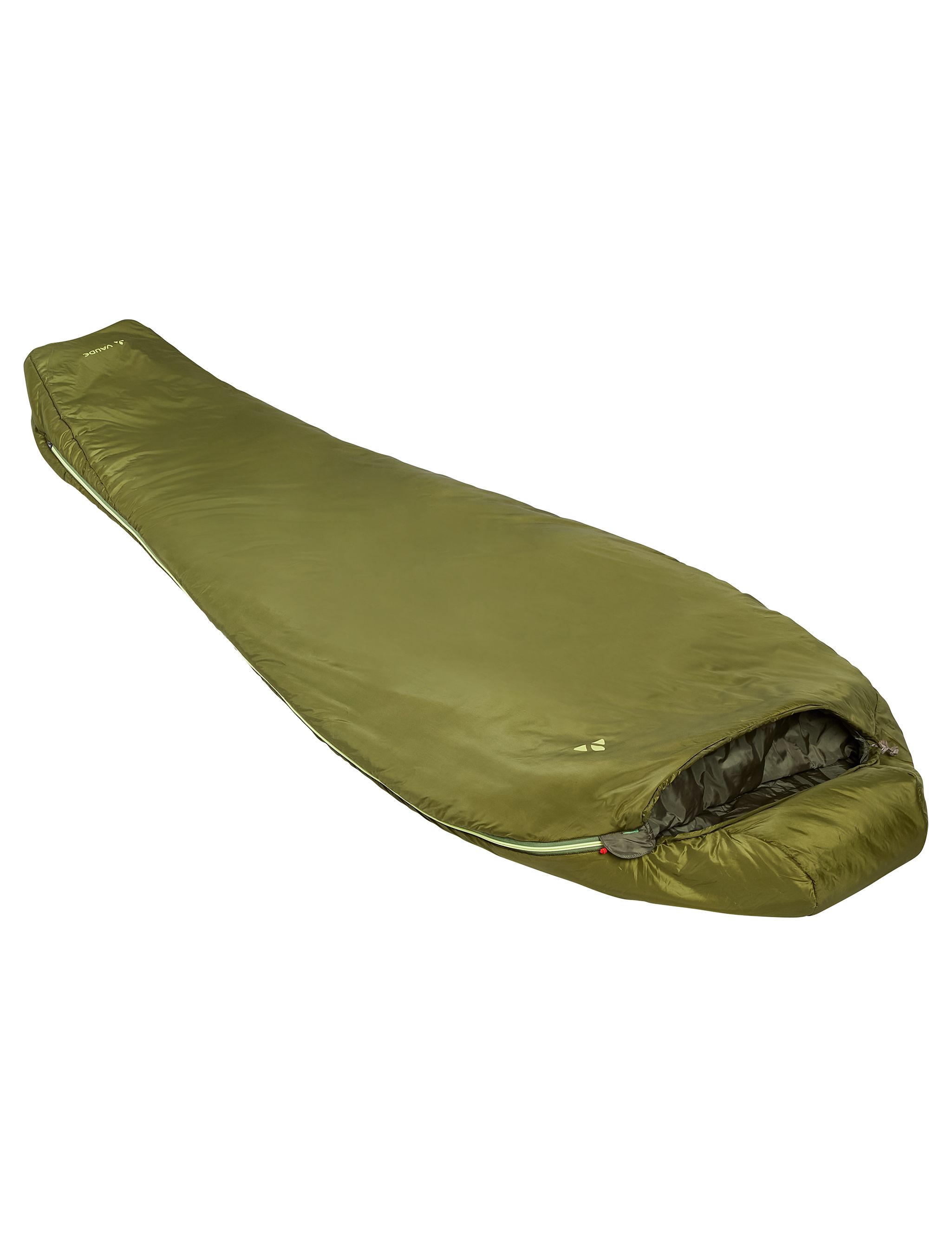 Vaude Selun 800 Syn Slaapzak - Groen - Long / Left Zipper