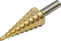 EXTOL CRAFT Gegroefde boor, Ø 4-20mm/stap 2mm, HSS