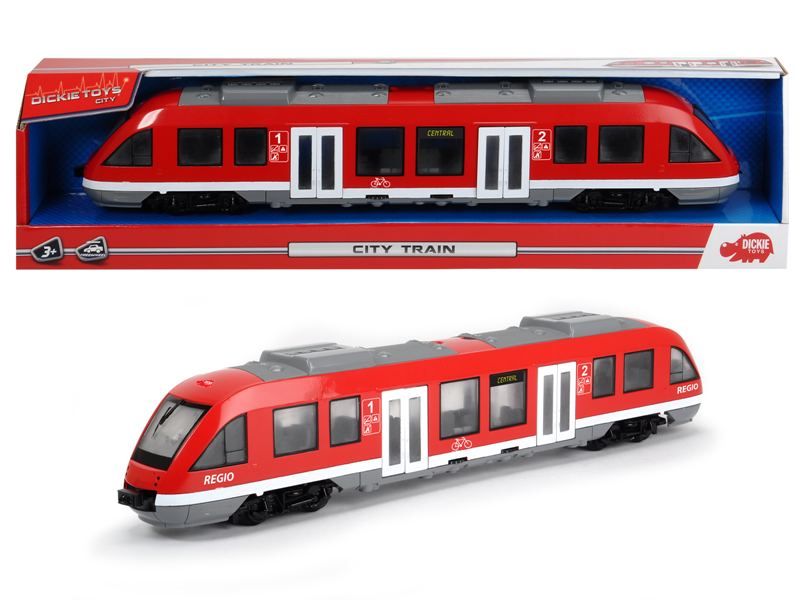 Simba Dickie Toys City Train 203748002 - Rood - Kunststof - 3+ jaar
