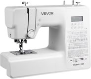Vevor 1120 Digitale Naaimachine Wit 200 Steken LCD Scherm 36W