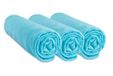 Easy Dort Hoeslaken, set van 3, 70 x 140 cm, turquoise