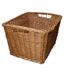 Panier à linge bas, osier, grand