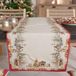 PETTI Artigiani Italiani - Tafelloper Kerstmis 140 x 40 cm, elegante vintage kerstmotieven, keuken, 100% Made in Italy