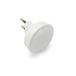 Velamp IL28NG veilleuse LED avec interrupteur à pression – 3000K lumière chaude – allumage et extinction par simple pression, design compact pour chambre d’enfant, couloir et chambre