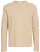 Casual Friday Sweatshirt Neo Plaza Taupe Coton Col Rond Manches Longues Coupe Ample Homme S