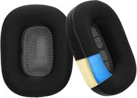 kwmobile 2x oorkussens voor koptelefoon - Geschikt voor Apple AirPods Max - Zwart
