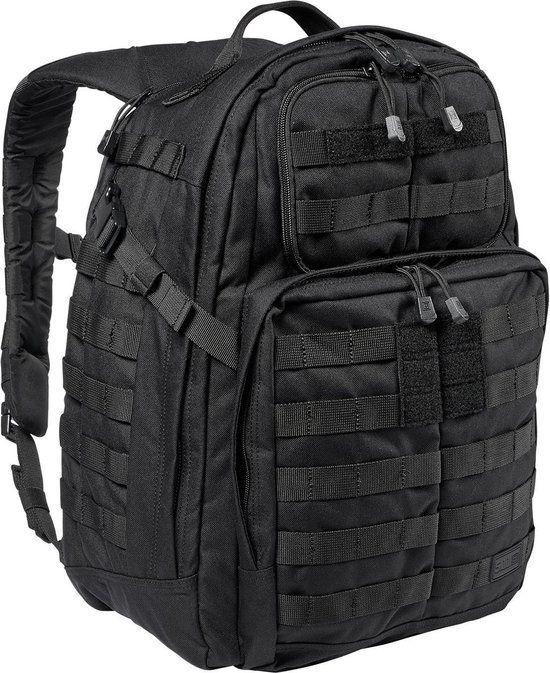 5.11 Tactical Rush24 2.0 Backpack 37L - Zwart - 15 inch Laptopvak