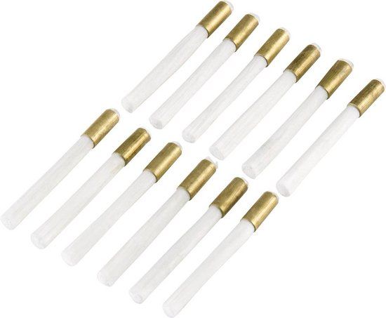 TOOLCRAFT TO-5864073 Reservepenseel (glas haar) voor glasvezeletser set van 12 diameter 4 mm