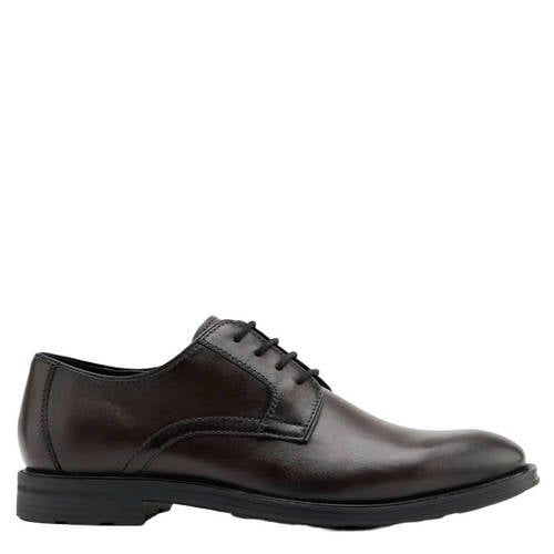 AM SHOE leren veterschoenen - bruin