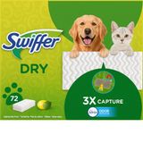 Swiffer 3x Vloerreiniger Droge Vloerdoekjes Odor Defense Lemon 72 stuks