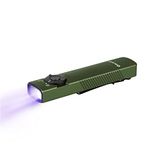 OLIGHT Arkfeld UV-lamp EDC met ultraviolette verlichting, koudwit licht, 85 m, 1000 lumen, magnetisch, oplaadbaar, voor vlekdetectie, tint, kunstbiljet (OD groen)