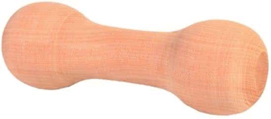 TRIXIE houten apporteerblok rond 250 gr