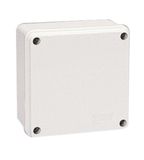 Poly Pool PP0290 Rechthoekige aansluitdoos voor wandmontage, vierkant, binnenafmetingen 100 x 100 x 50 mm, IP56