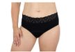 Hydas Menstruatie-, incontinentie- en weekbedsslip met elegante kant: veelzijdige en comfortabele bescherming voor elke situatie, katoen - Maat 50/52