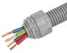 RS PRO Lege buis kunststof, Ø 20 mm nom. flexibel, grijs A ø 20 mm I ø 14,1 mm x 5 m IP55, verpakking van 5 meter