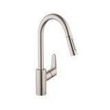 HG Focus HighArc Keuken w/PullDown 1,75gpm