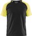 Blåkläder Blaklader T-shirt 3515-1030 - Zwart/High Vis Geel - XL