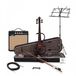 Gear4music 5 String Electric Violin Amp Pack, Trans Red