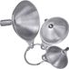 Westmark trechterset, 3 stuks, Ø 4,5 cm, 5,5 cm en 7,5 cm, RVS, Mini, zilver