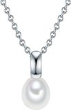 Valero Pearls Damesketting 925 Zilver Zoetwater Parel