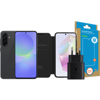 Samsung Galaxy A36 128GB Black 5G + Complete Accessory Kit