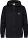 Petrol Industries Jongens Scuba hoodie met rits steelland - Zwart - Maat 140